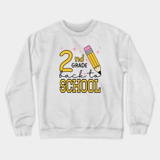 Second Grade Back to School Crewneck Sweatshirt